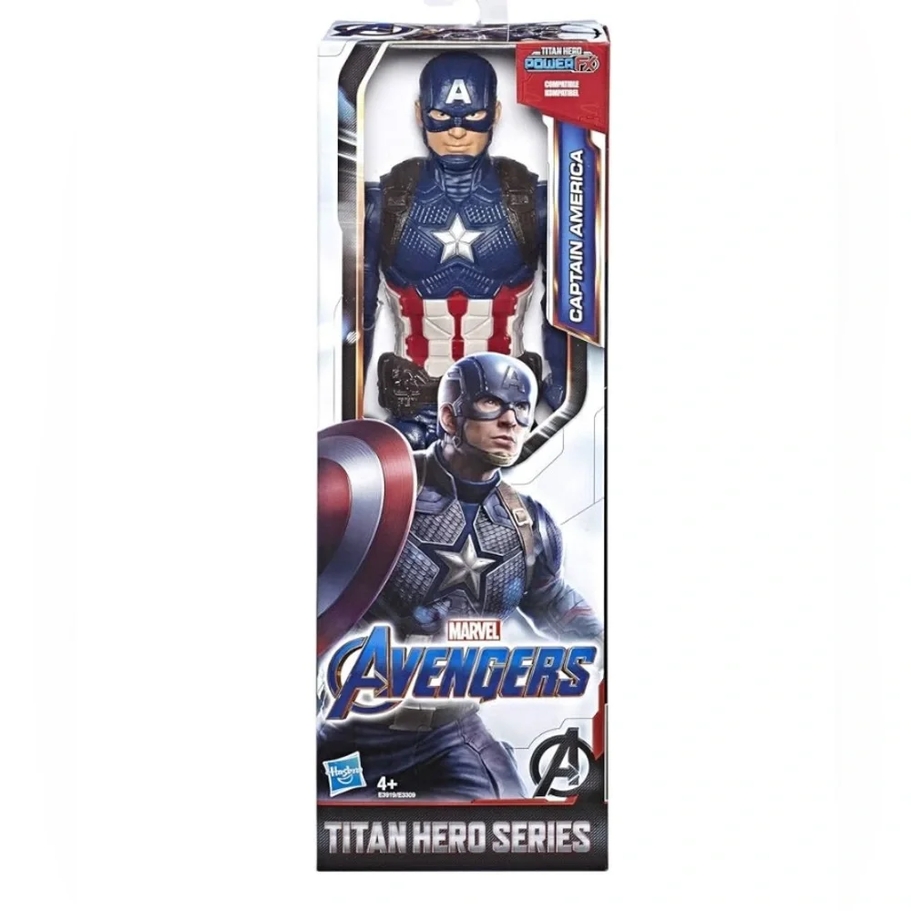 NIB Avengers Marvel Endgame Titan Hero Series Captain America 12”